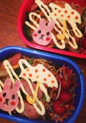 キャラ弁♪豪雨とうさこ♪-レシピのメイン写真