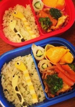 キャラ弁♪ちんあなご～♪-レシピのメイン写真