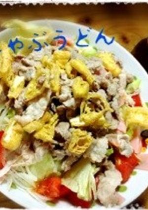 簡単冷しゃぶうどん-レシピのメイン写真