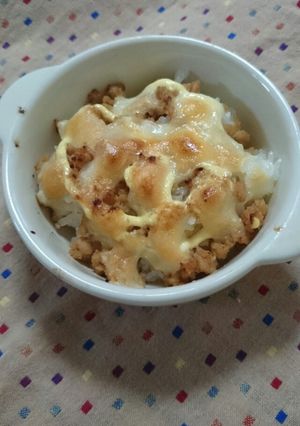 余ったそぼろで～？朝ごはん♪-レシピのメイン写真