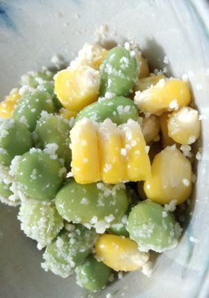 枝豆とトウモロコシのナンプラーチーズ和え-レシピのメイン写真