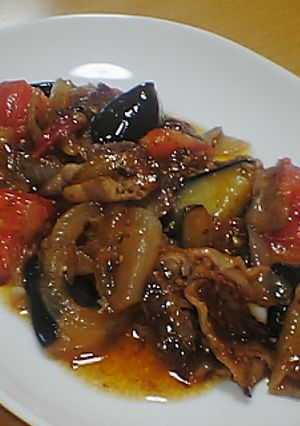 ◎豚バラ肉と夏野菜のちゃちゃっと炒め-レシピのメイン写真