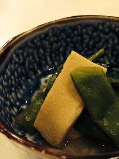 ほっこり♪ いんげんと高野豆腐の煮物-レシピのメイン写真