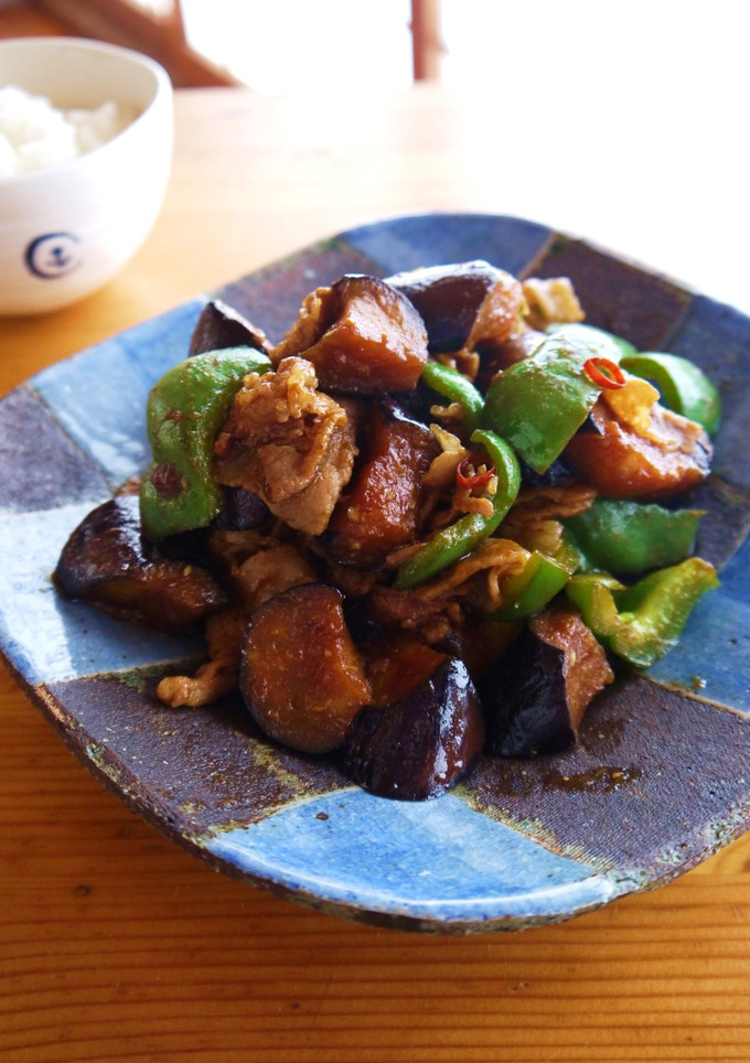 【定番】なすとピーマンの味噌炒め-レシピのメイン写真