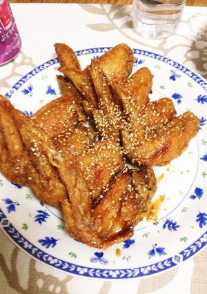揚げて混ぜるだけ!簡単手羽先-レシピのメイン写真