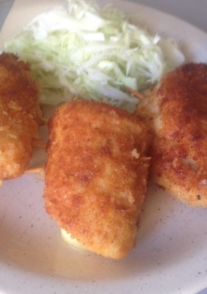 鶏むねのチーズ巻きフライ-レシピのメイン写真