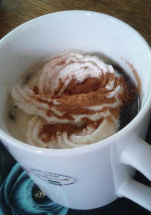 とても簡単！シナモンウィンナーコーヒー-レシピのメイン写真
