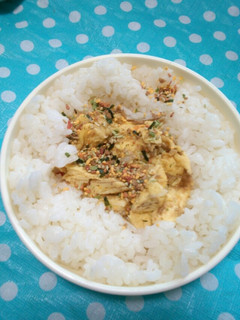 卵ふりかけご飯-レシピのメイン写真