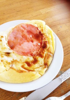 パンケーキミックスでマックグリドル風♪-レシピのメイン写真