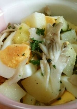 じゃがいもと舞茸の☆ホットサラダ☆-レシピのメイン写真