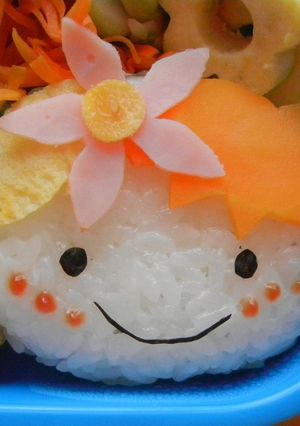 キャラ弁☆ポコポッテイトのララパ-レシピのメイン写真