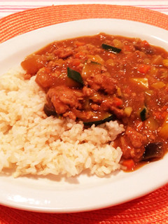 簡単♡夏野菜のキーマカレー-レシピのメイン写真