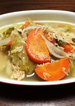 コンソメいらず☆しらすとツナの野菜スープ-レシピのメイン写真