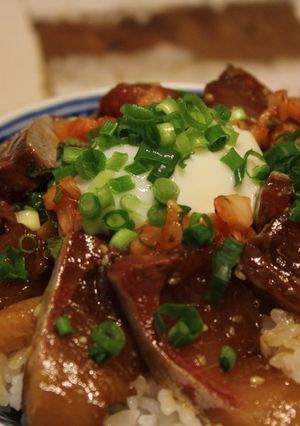 漬け刺しキムチ丼-レシピのメイン写真
