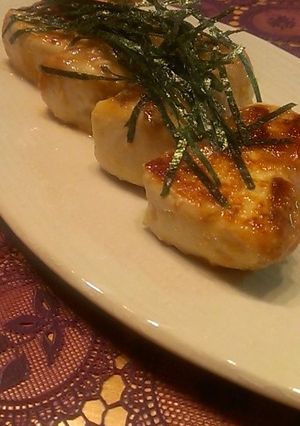 豆腐の豚バラ巻き♪味噌絡め-レシピのメイン写真