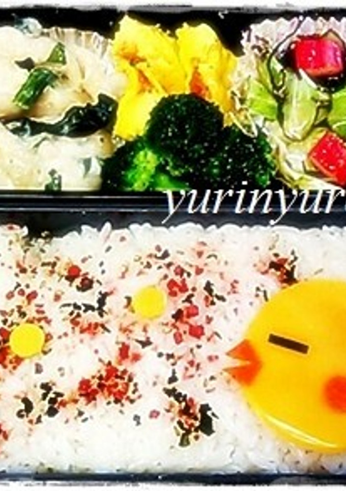 簡単キャラ弁 ☆ まったりひよこちゃん-レシピのメイン写真
