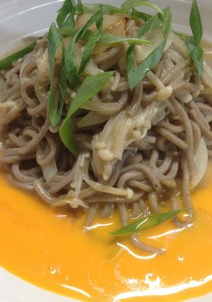 洋風蕎麦-レシピのメイン写真