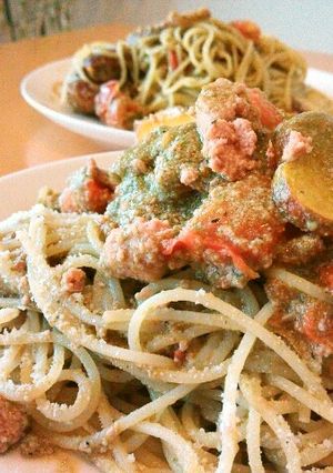 フォアグラパテとじゃかいものパスタ-レシピのメイン写真