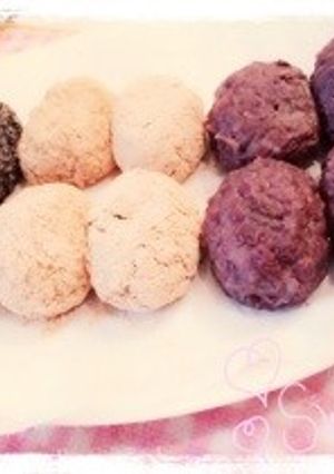 美味しさ変わらずヘルシーおはぎ♡-レシピのメイン写真
