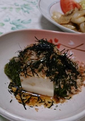 超簡単・めかぶ冷奴-レシピのメイン写真