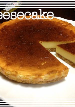 ミキサーで簡単☆ベイクドチーズケーキ-レシピのメイン写真