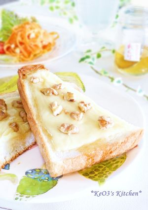 くるみハニーチーズトースト✿-レシピのメイン写真