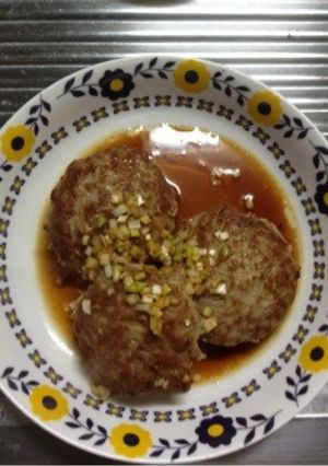 中華風ハンバーグ-レシピのメイン写真