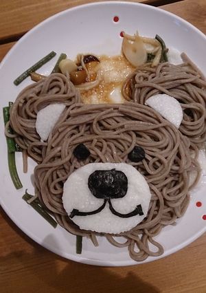材料は４つだけ☆超簡単☆くまさんそば-レシピのメイン写真