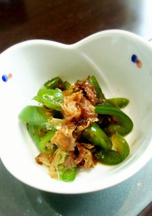 簡単3分ピーマン副菜-レシピのメイン写真