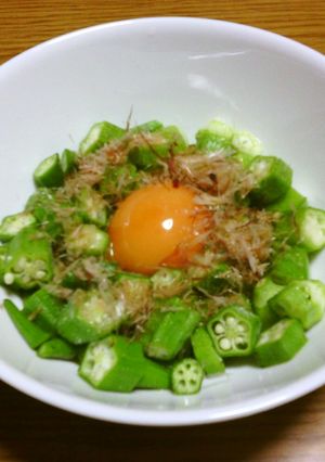 ☆簡単すぎる　おくらでおつまみ☆-レシピのメイン写真