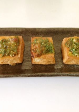 厚揚げの味噌焼き-レシピのメイン写真