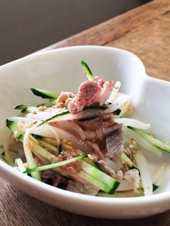 モヤシとキュウリの梅サラダ-レシピのメイン写真
