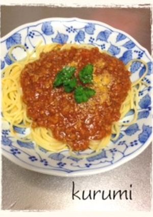♥簡単☆みんな大好きミートソースパスタ♥-レシピのメイン写真
