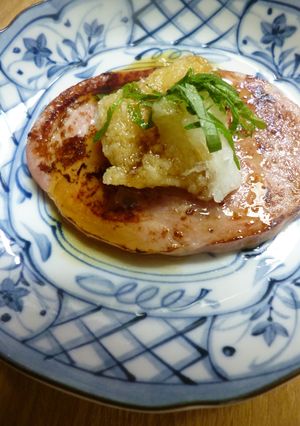 和風・さっぱりハムステーキ(大根おろし)-レシピのメイン写真