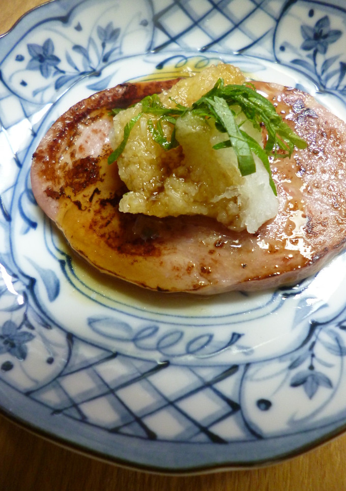 和風・さっぱりハムステーキ(大根おろし)-レシピのメイン写真