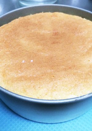 スポンジケーキ-レシピのメイン写真