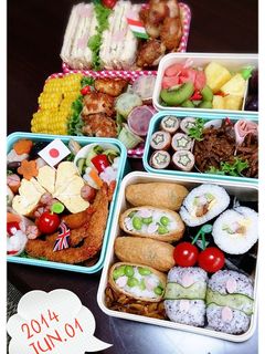 2014運動会お弁当覚書-レシピのメイン写真