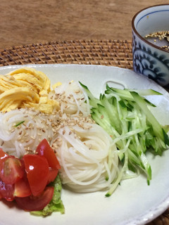 彩り素麺-レシピのメイン写真