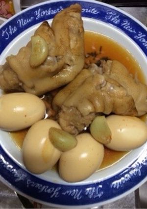 圧力鍋を使わない豚足煮！-レシピのメイン写真