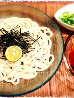 簡単!冷凍うどんで♫すだちざるうどん-レシピのメイン写真