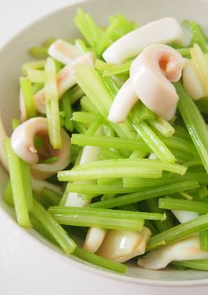 上海家庭料理♡イカのセロリ炒め-レシピのメイン写真