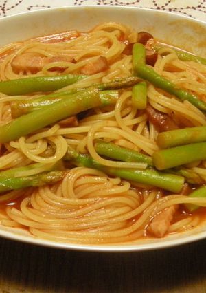 トマトスープスパゲティ-レシピのメイン写真