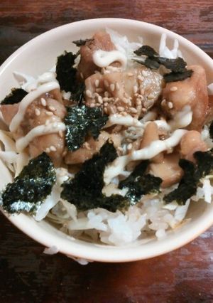 簡単☆照り焼きチキン丼-レシピのメイン写真