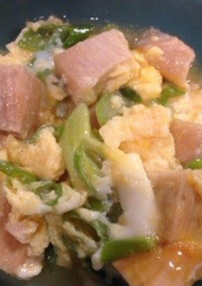炙りむね肉の玉子とじ-レシピのメイン写真