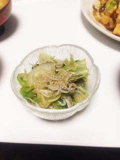 ほうれん草としらすの和え物-レシピのメイン写真