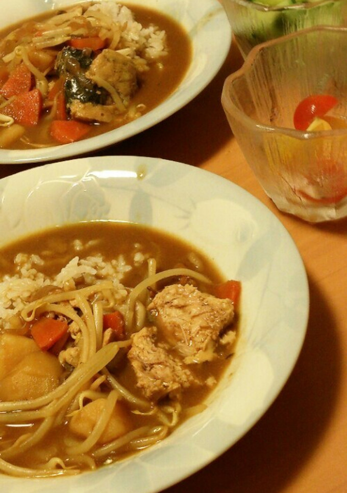 カレーの超簡単リメイク★サバの和風カレー-レシピのメイン写真