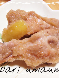 手羽元のみぞれ煮 in 塩レモン-レシピのメイン写真