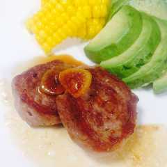 รูปของ 豚薄切り肉☆簡単絶品ロールステーキ