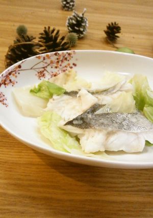 ルクエde速攻完成!マダラのレンジ蒸し-レシピのメイン写真