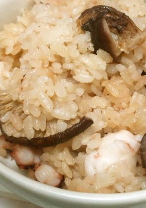 夏の蛸(たこ)ご飯!-レシピのメイン写真